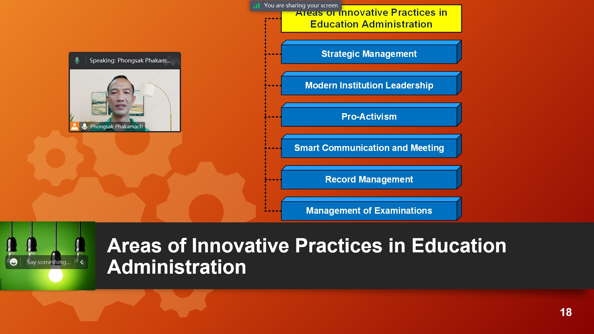 Course: PES 9206 Seminar on Educational Provision Innovation for ...